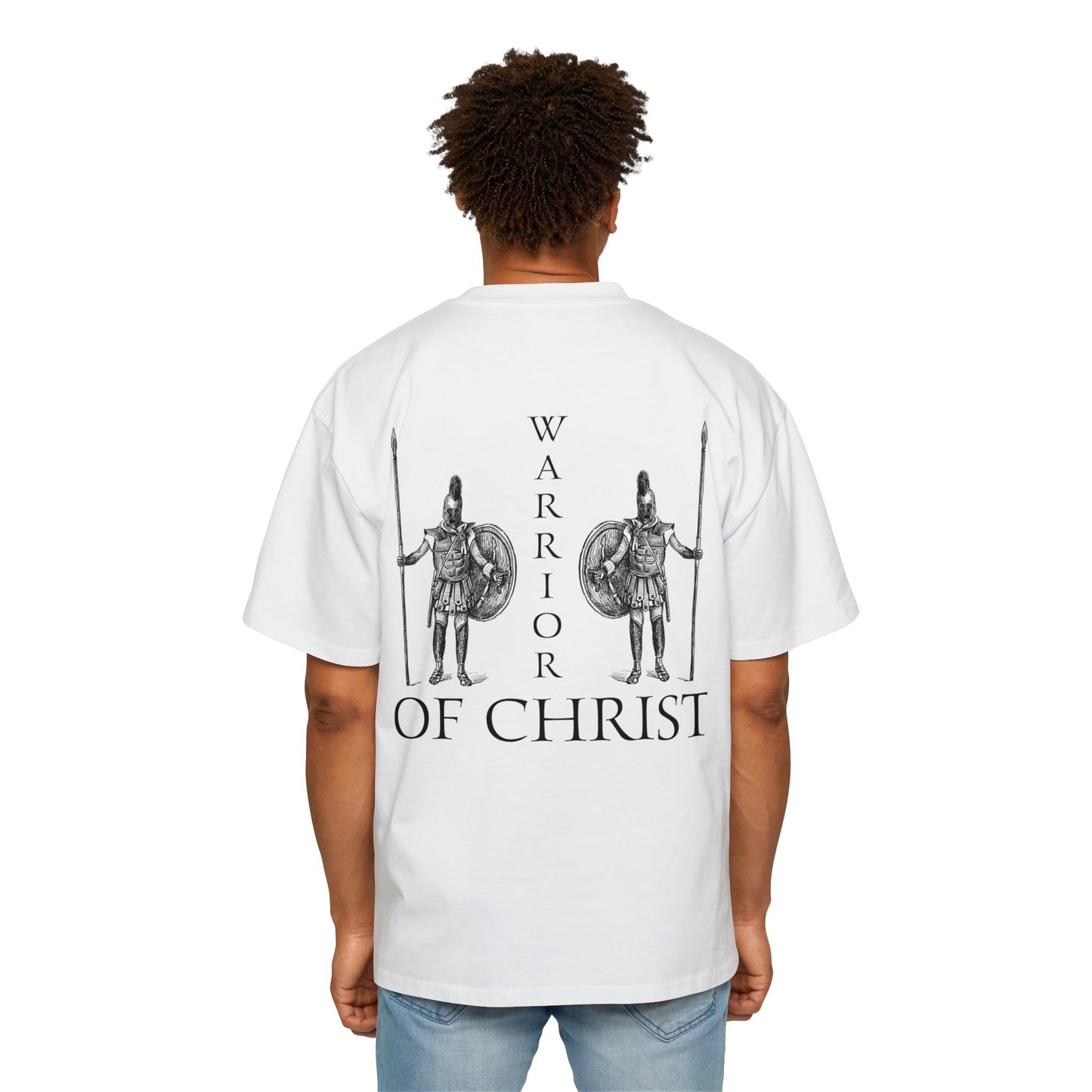 "WARRIOR OF CHRIST" Oversized Tee