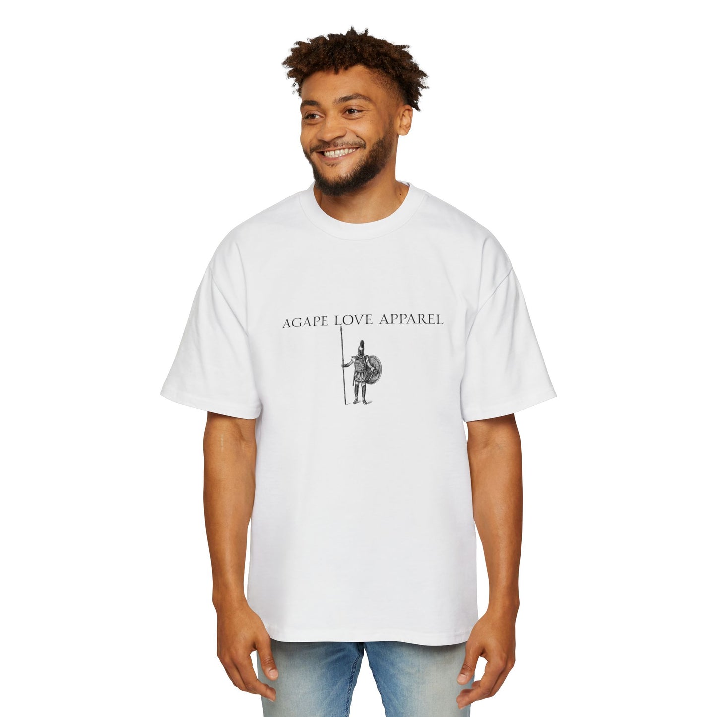 "WARRIOR OF CHRIST" Oversized Tee